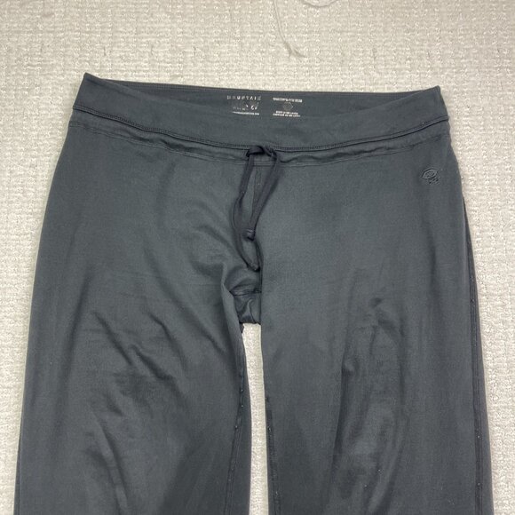 Mountain Hard Wear Black Pants Womens Flare Wide Leg Drawstring Outdoor Read - Picture 2 of 9